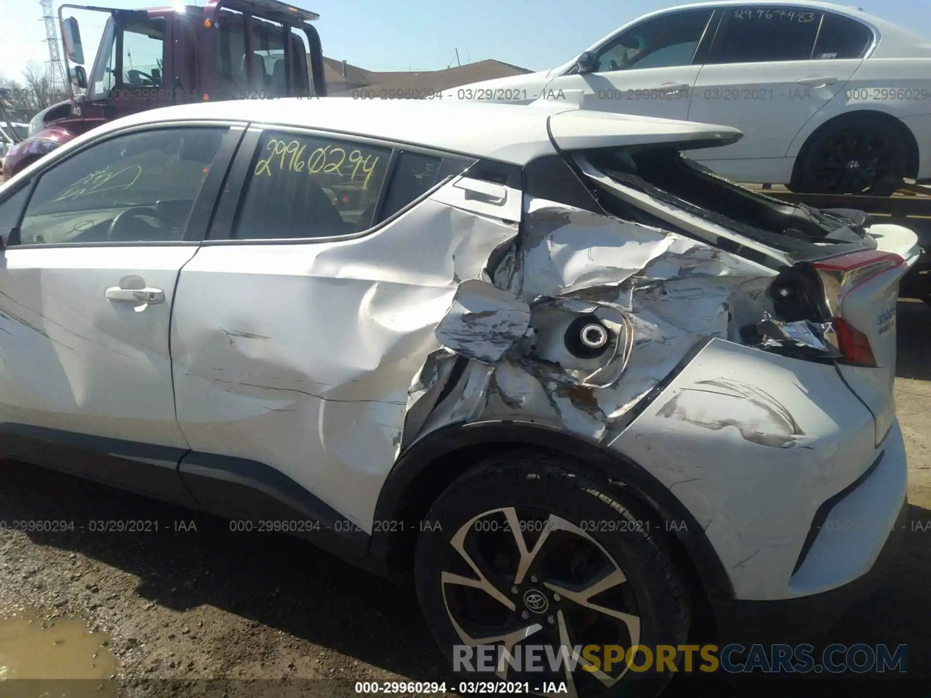 6 Photograph of a damaged car JTNKHMBX5K1016769 TOYOTA C-HR 2019