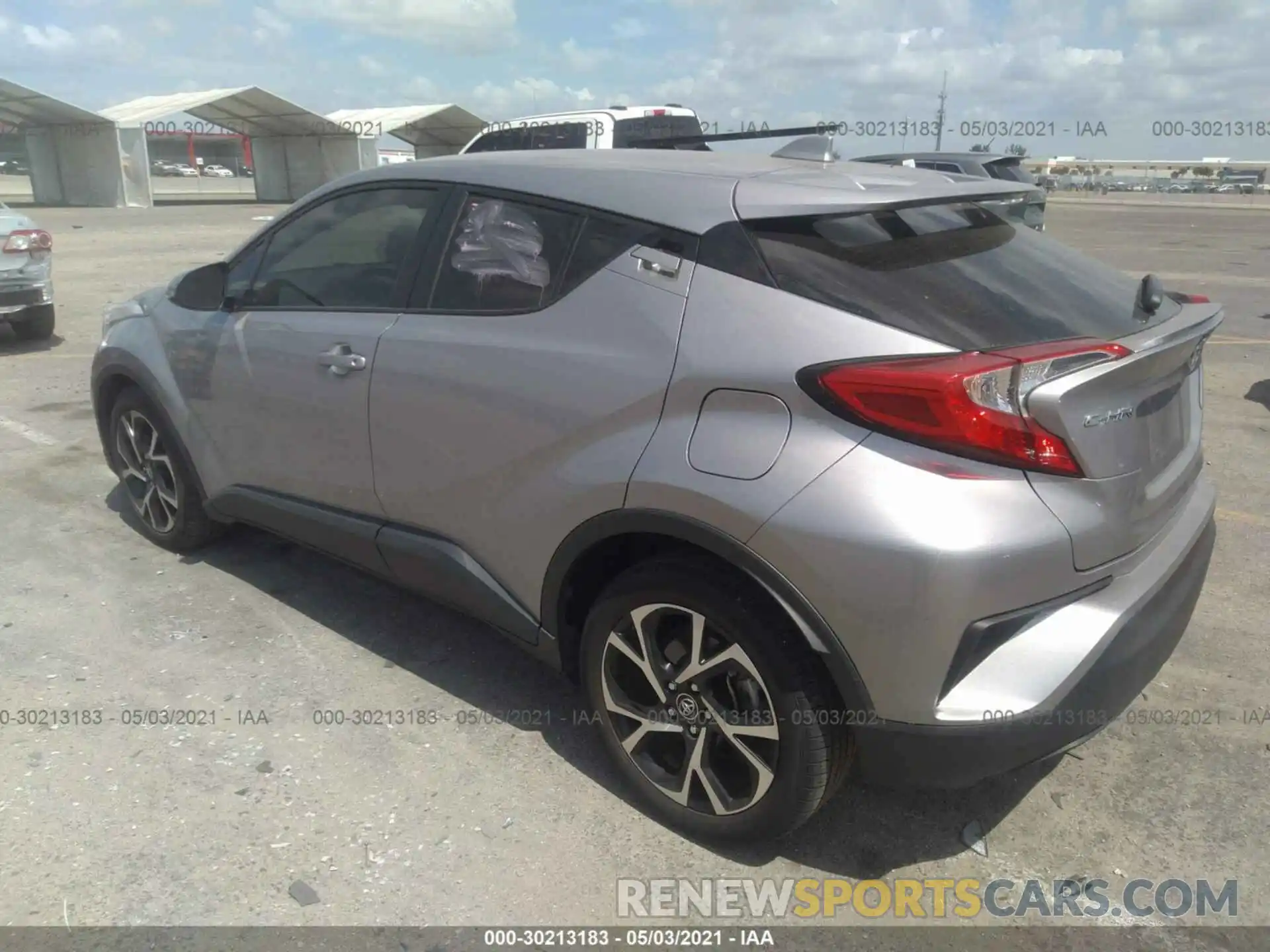 3 Photograph of a damaged car JTNKHMBX5K1018280 TOYOTA C-HR 2019