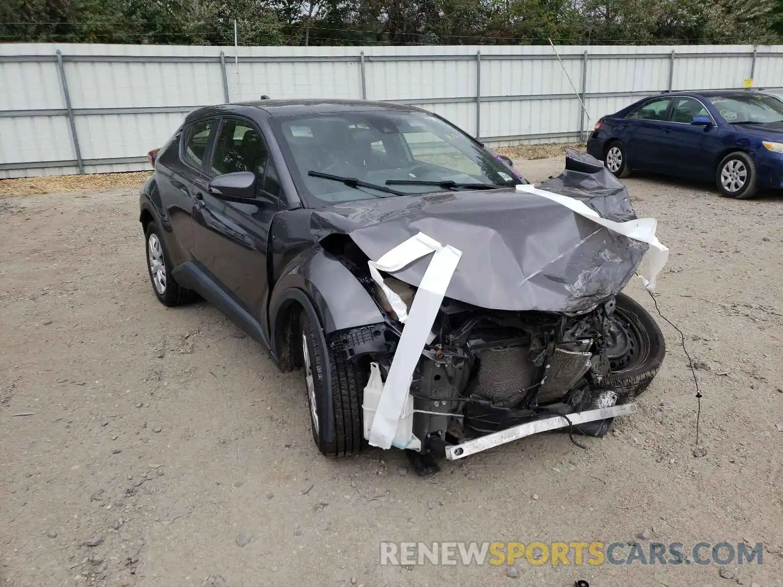 1 Photograph of a damaged car JTNKHMBX5K1018456 TOYOTA C-HR 2019