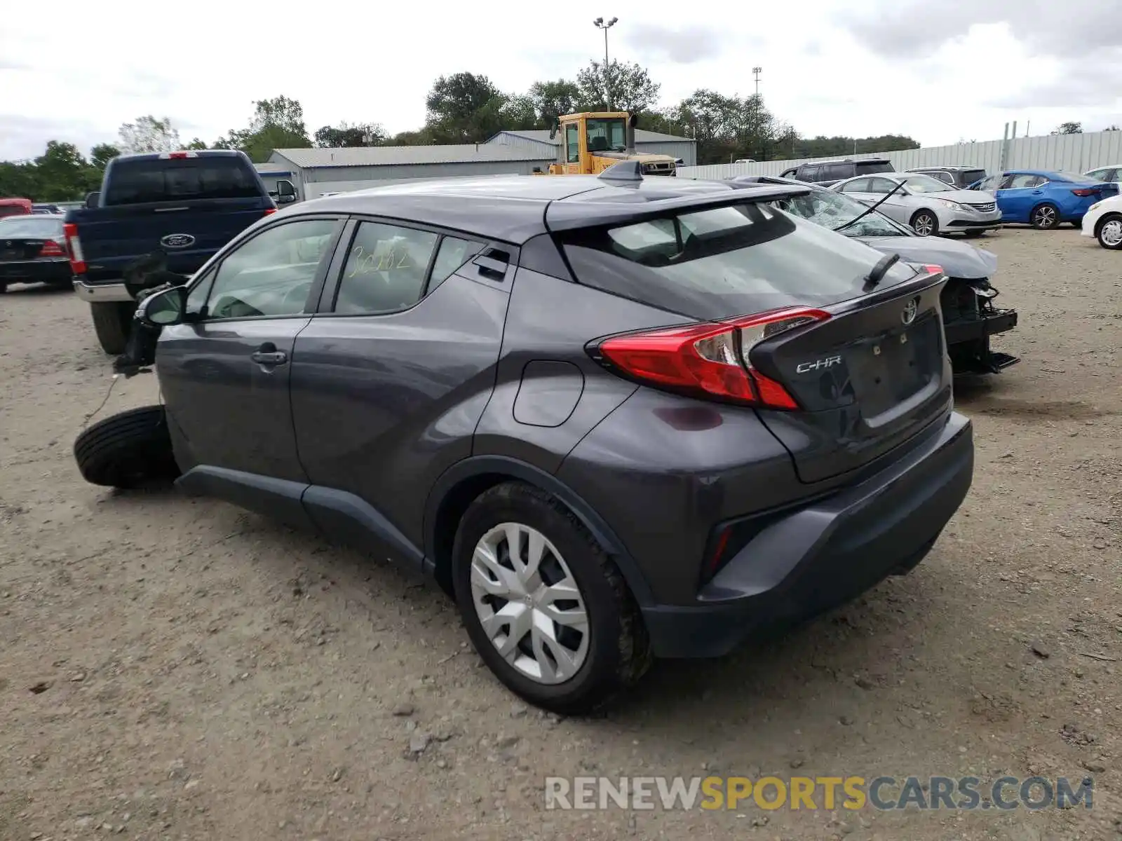 3 Photograph of a damaged car JTNKHMBX5K1018456 TOYOTA C-HR 2019