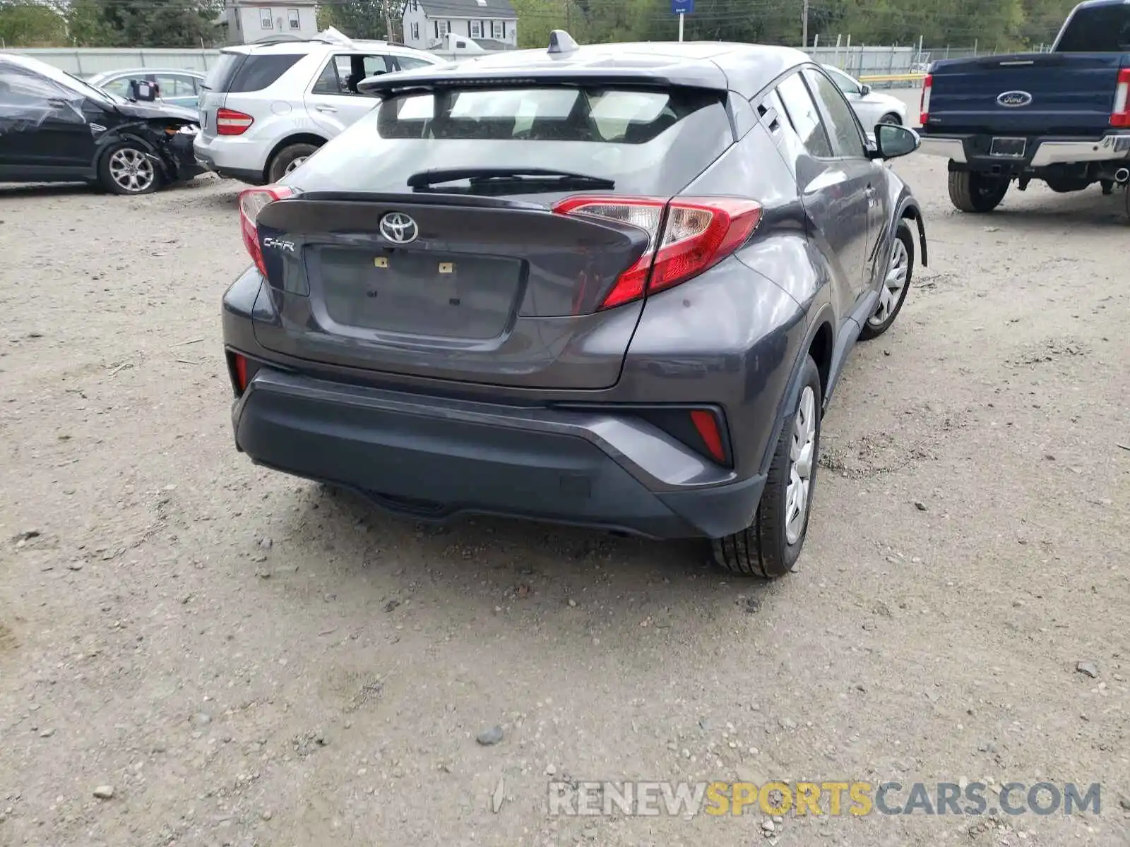 4 Photograph of a damaged car JTNKHMBX5K1018456 TOYOTA C-HR 2019