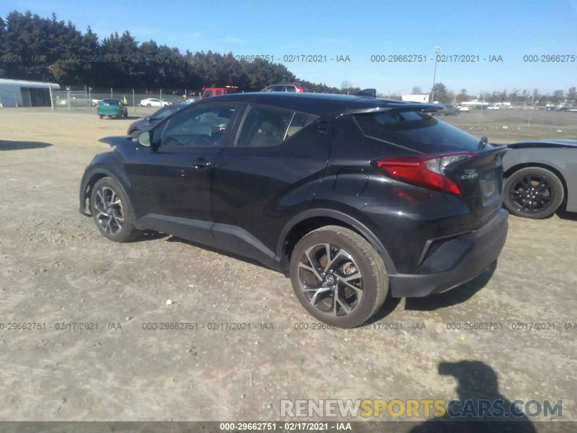 3 Photograph of a damaged car JTNKHMBX5K1019364 TOYOTA C-HR 2019