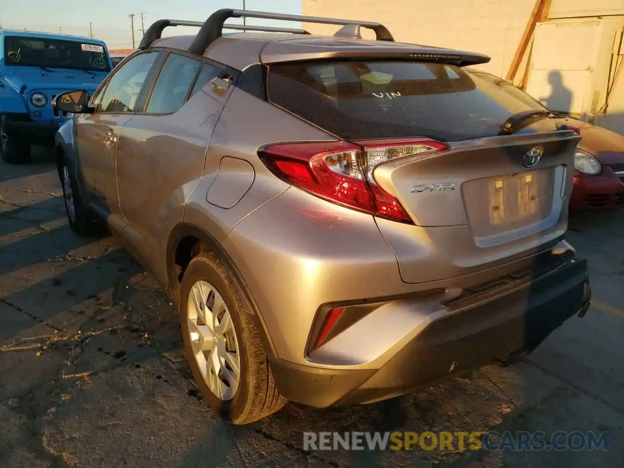 3 Photograph of a damaged car JTNKHMBX5K1020062 TOYOTA C-HR 2019