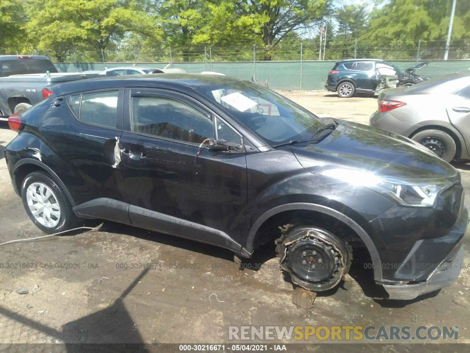 6 Photograph of a damaged car JTNKHMBX5K1020109 TOYOTA C-HR 2019