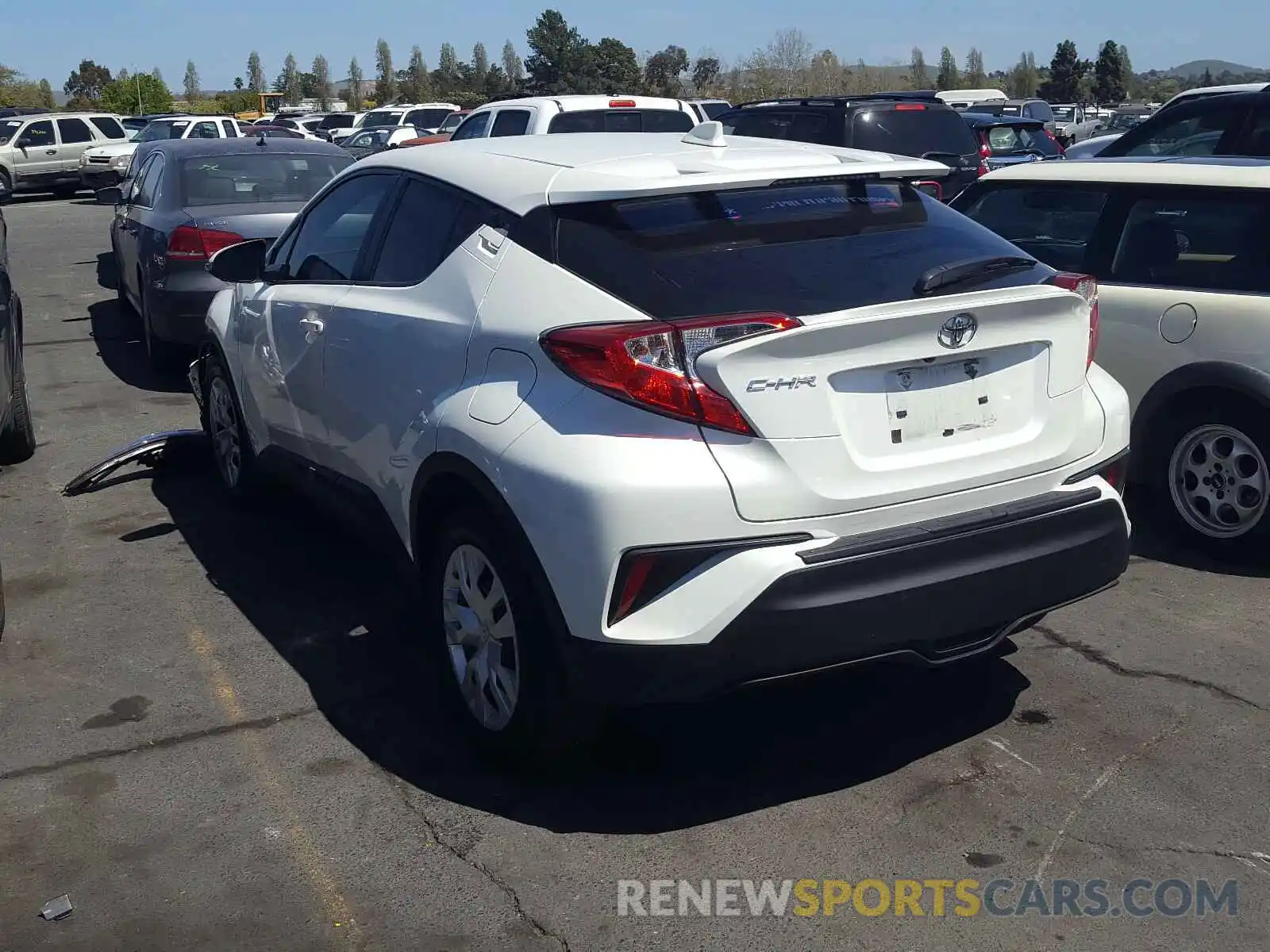 3 Photograph of a damaged car JTNKHMBX5K1020630 TOYOTA C-HR 2019