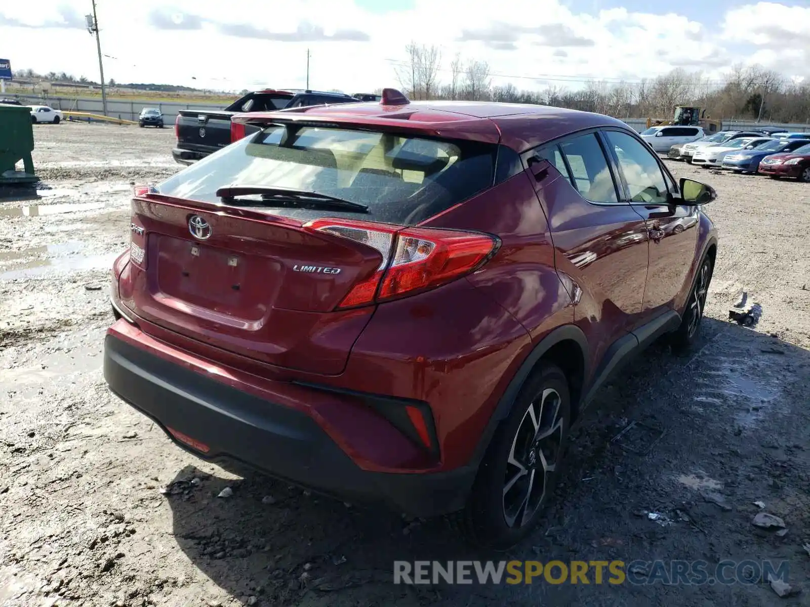 4 Photograph of a damaged car JTNKHMBX5K1021406 TOYOTA C-HR 2019