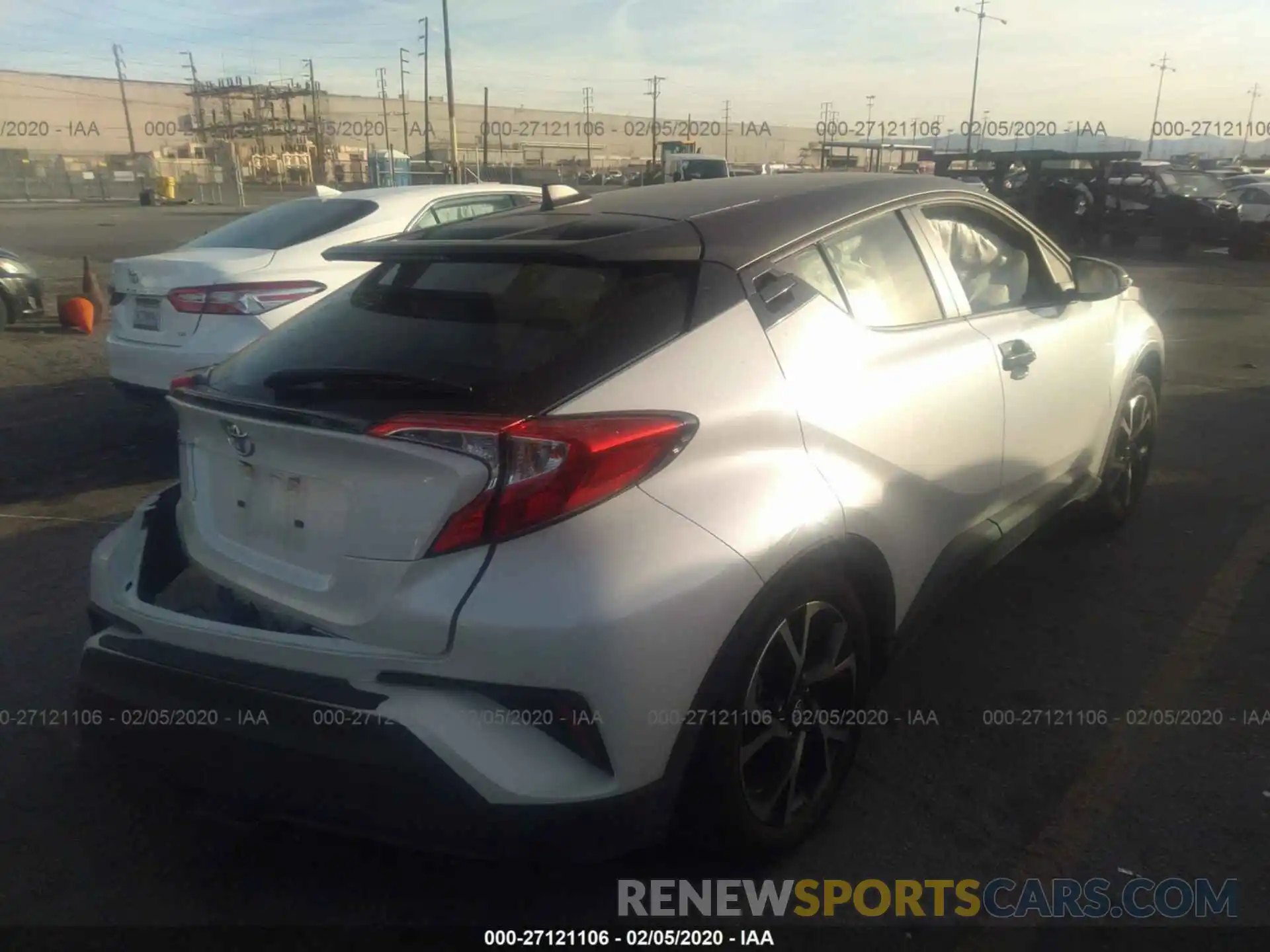 4 Photograph of a damaged car JTNKHMBX5K1022491 TOYOTA C-HR 2019