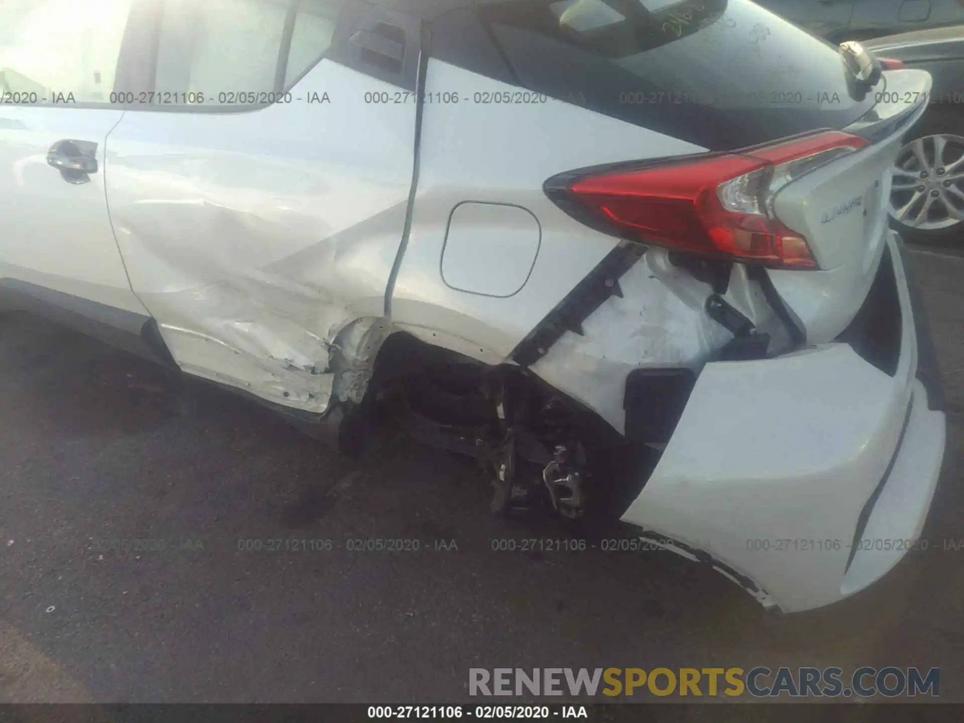 6 Photograph of a damaged car JTNKHMBX5K1022491 TOYOTA C-HR 2019