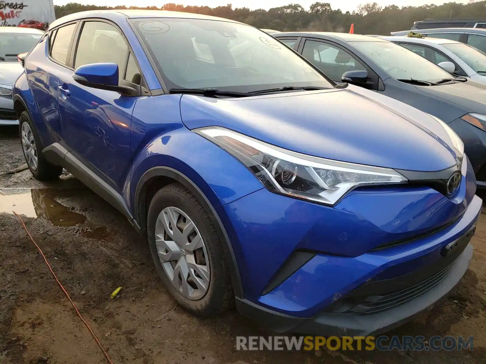 1 Photograph of a damaged car JTNKHMBX5K1022510 TOYOTA C-HR 2019