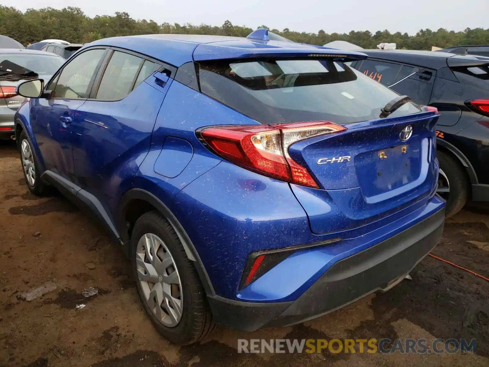 3 Photograph of a damaged car JTNKHMBX5K1022510 TOYOTA C-HR 2019