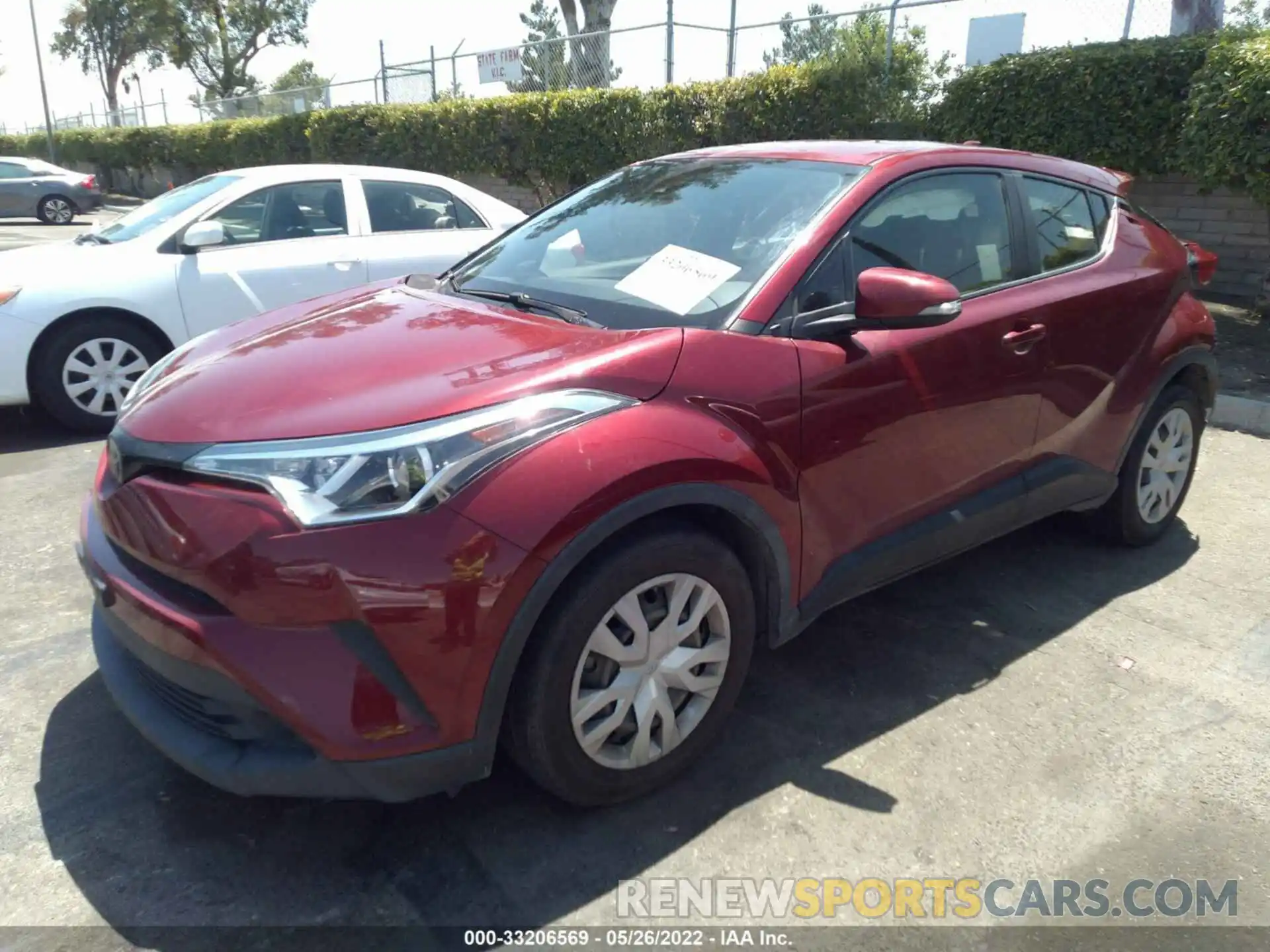 2 Photograph of a damaged car JTNKHMBX5K1023236 TOYOTA C-HR 2019