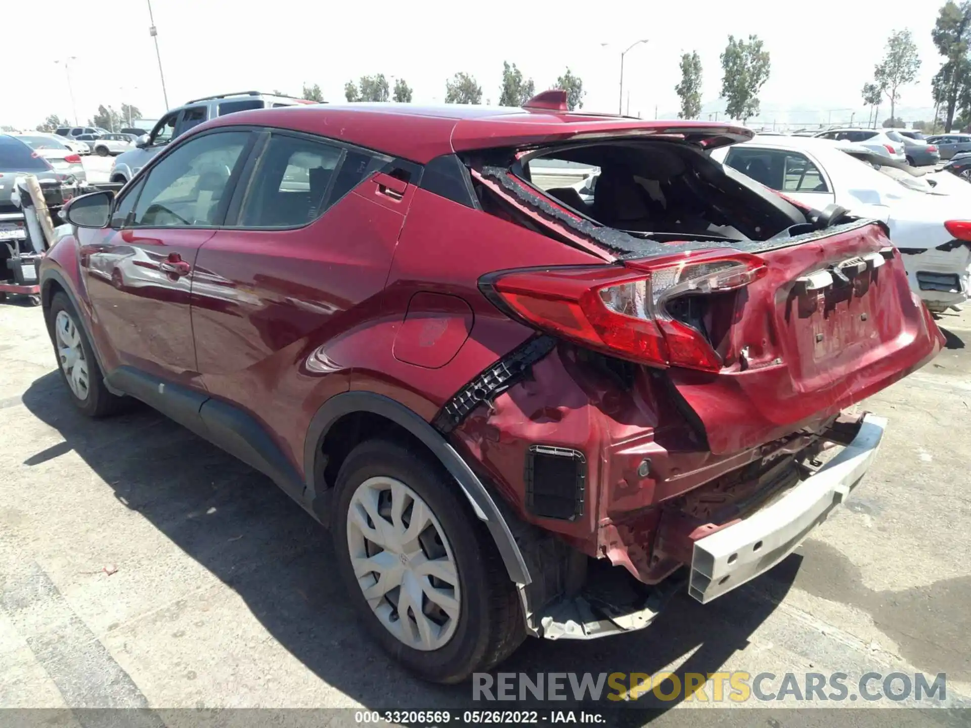 3 Photograph of a damaged car JTNKHMBX5K1023236 TOYOTA C-HR 2019