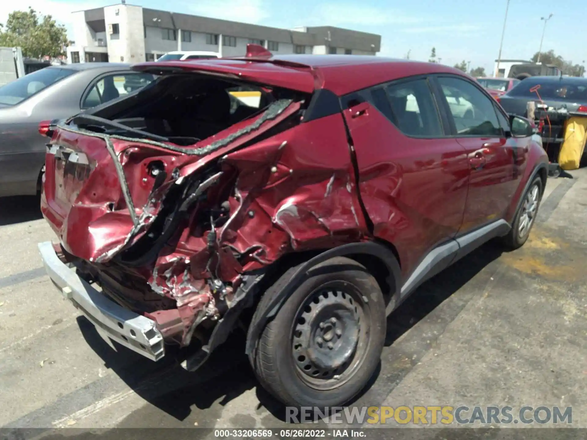 4 Photograph of a damaged car JTNKHMBX5K1023236 TOYOTA C-HR 2019