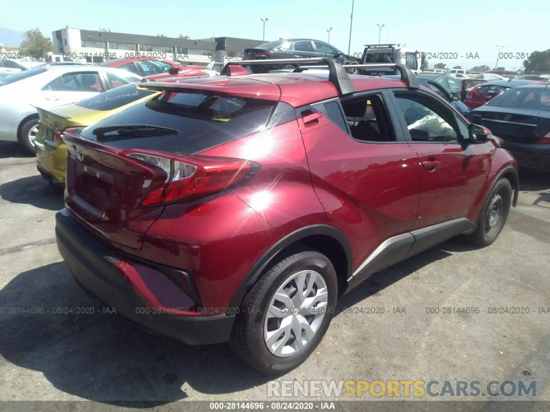 4 Photograph of a damaged car JTNKHMBX5K1023432 TOYOTA C-HR 2019