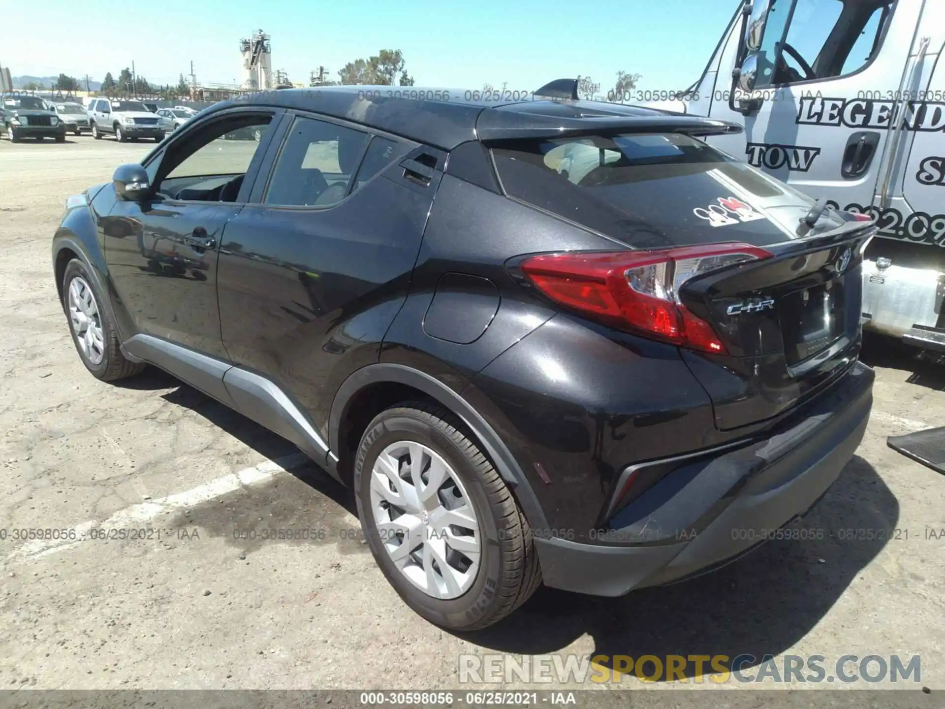 3 Photograph of a damaged car JTNKHMBX5K1023446 TOYOTA C-HR 2019