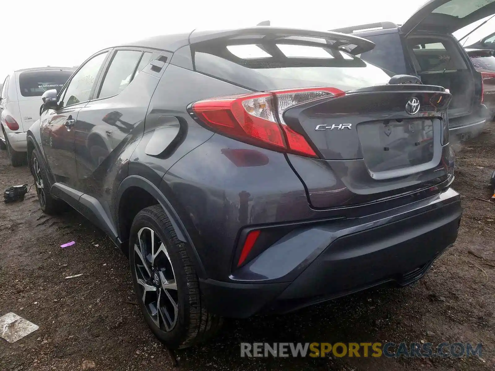 3 Photograph of a damaged car JTNKHMBX5K1023530 TOYOTA C-HR 2019