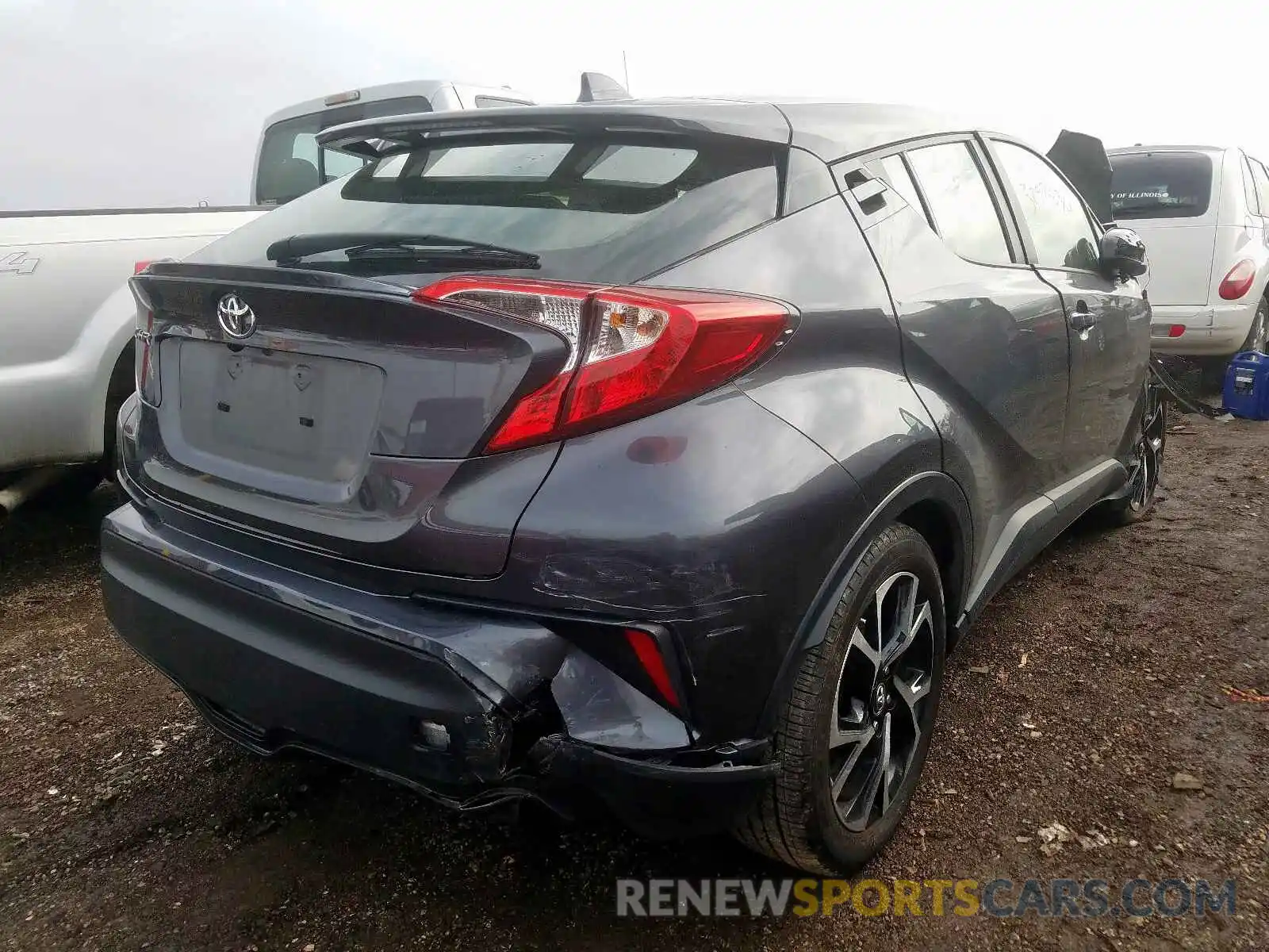 4 Photograph of a damaged car JTNKHMBX5K1023530 TOYOTA C-HR 2019