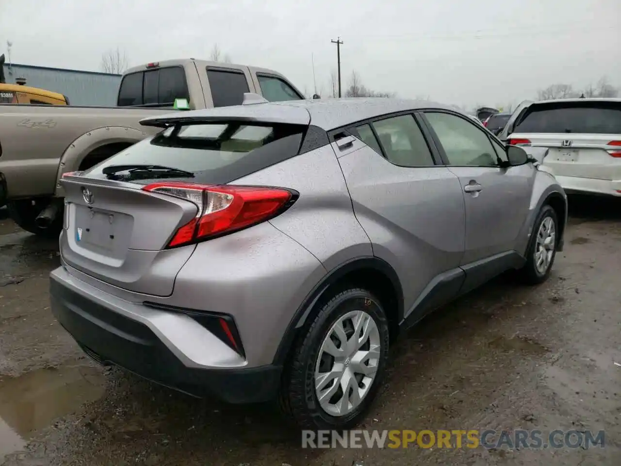 4 Photograph of a damaged car JTNKHMBX5K1024452 TOYOTA C-HR 2019