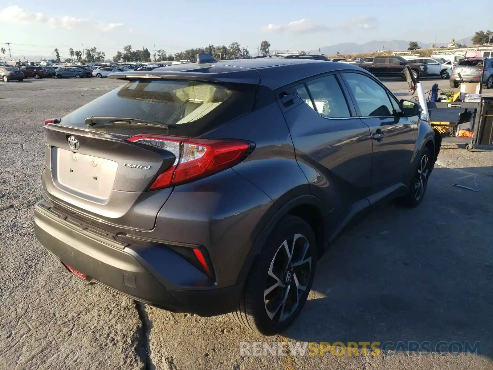 4 Photograph of a damaged car JTNKHMBX5K1025875 TOYOTA C-HR 2019