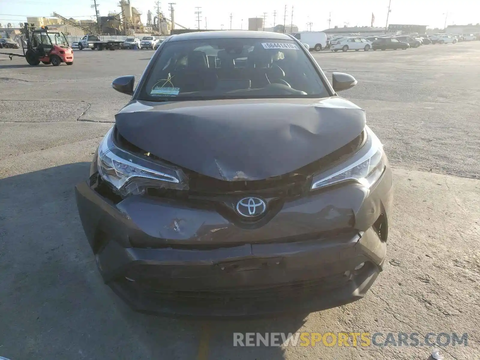 9 Photograph of a damaged car JTNKHMBX5K1025875 TOYOTA C-HR 2019