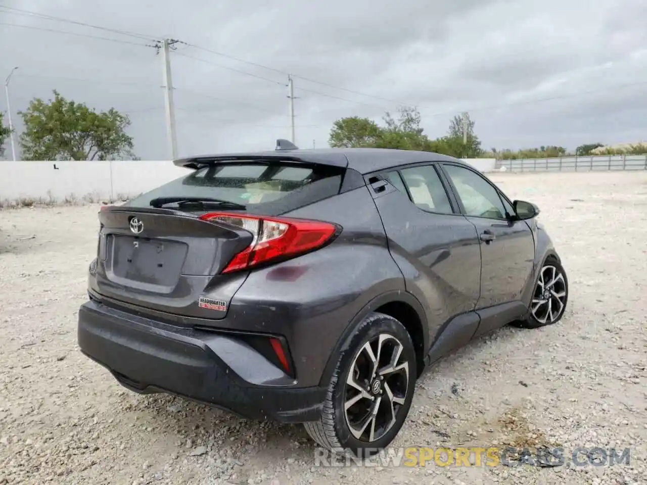 4 Photograph of a damaged car JTNKHMBX5K1026928 TOYOTA C-HR 2019