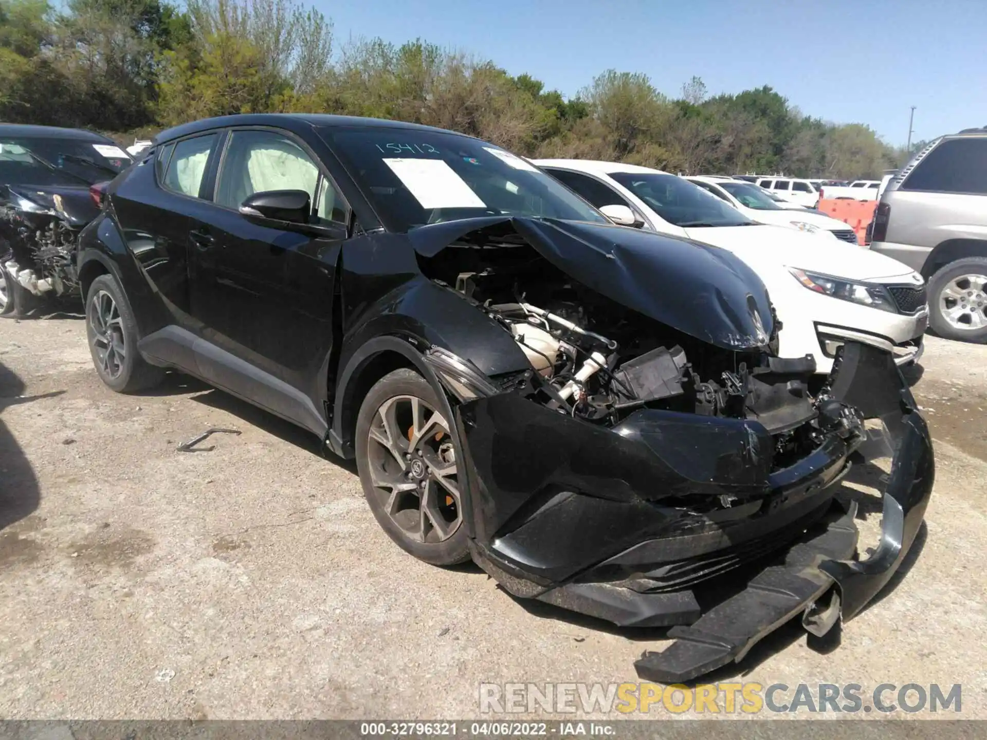 1 Photograph of a damaged car JTNKHMBX5K1027285 TOYOTA C-HR 2019