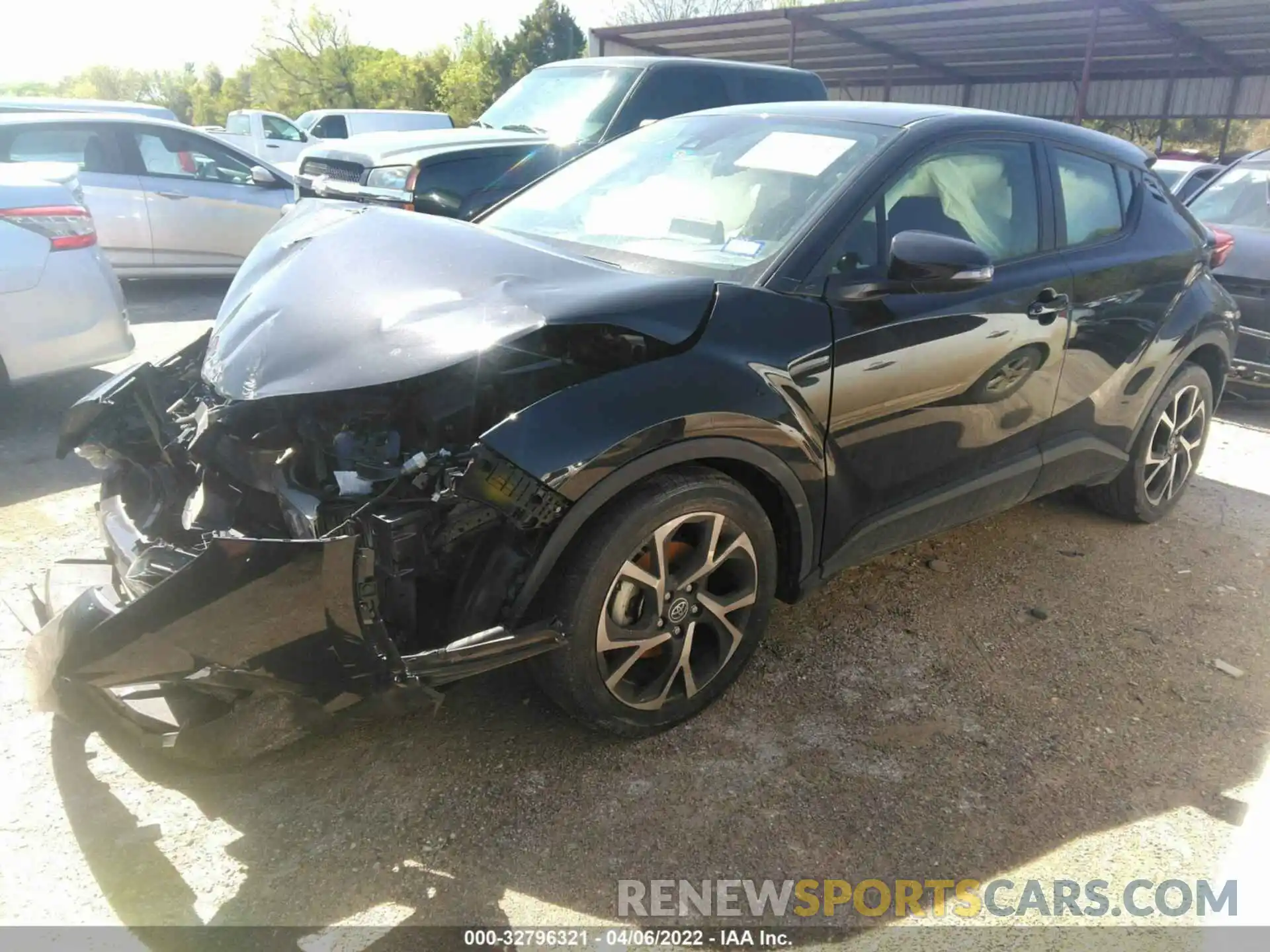 2 Photograph of a damaged car JTNKHMBX5K1027285 TOYOTA C-HR 2019