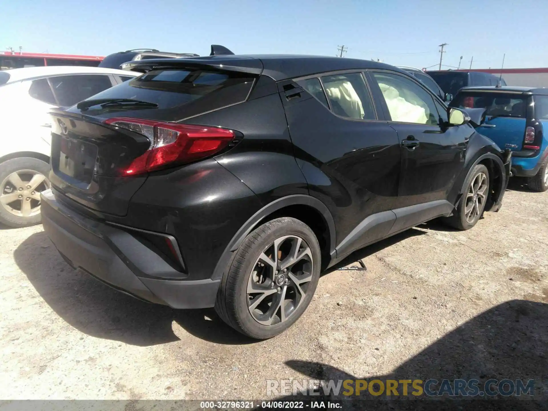 4 Photograph of a damaged car JTNKHMBX5K1027285 TOYOTA C-HR 2019