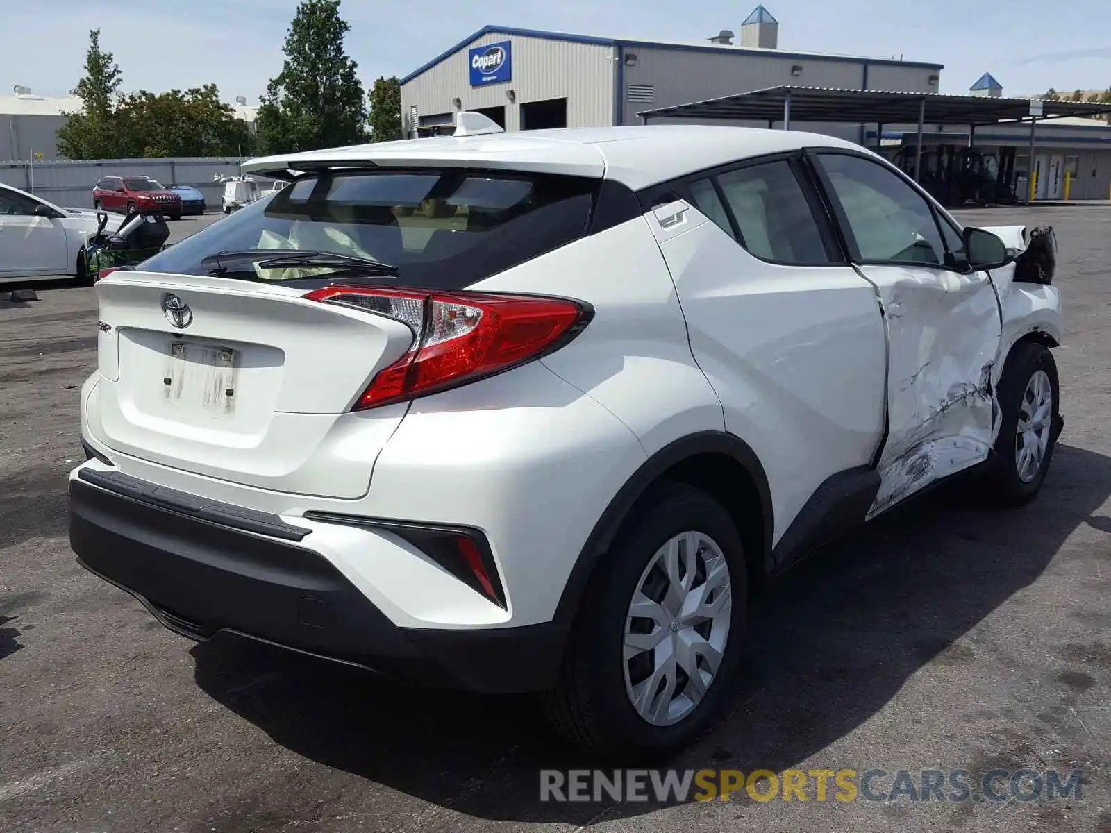 4 Photograph of a damaged car JTNKHMBX5K1028467 TOYOTA C-HR 2019