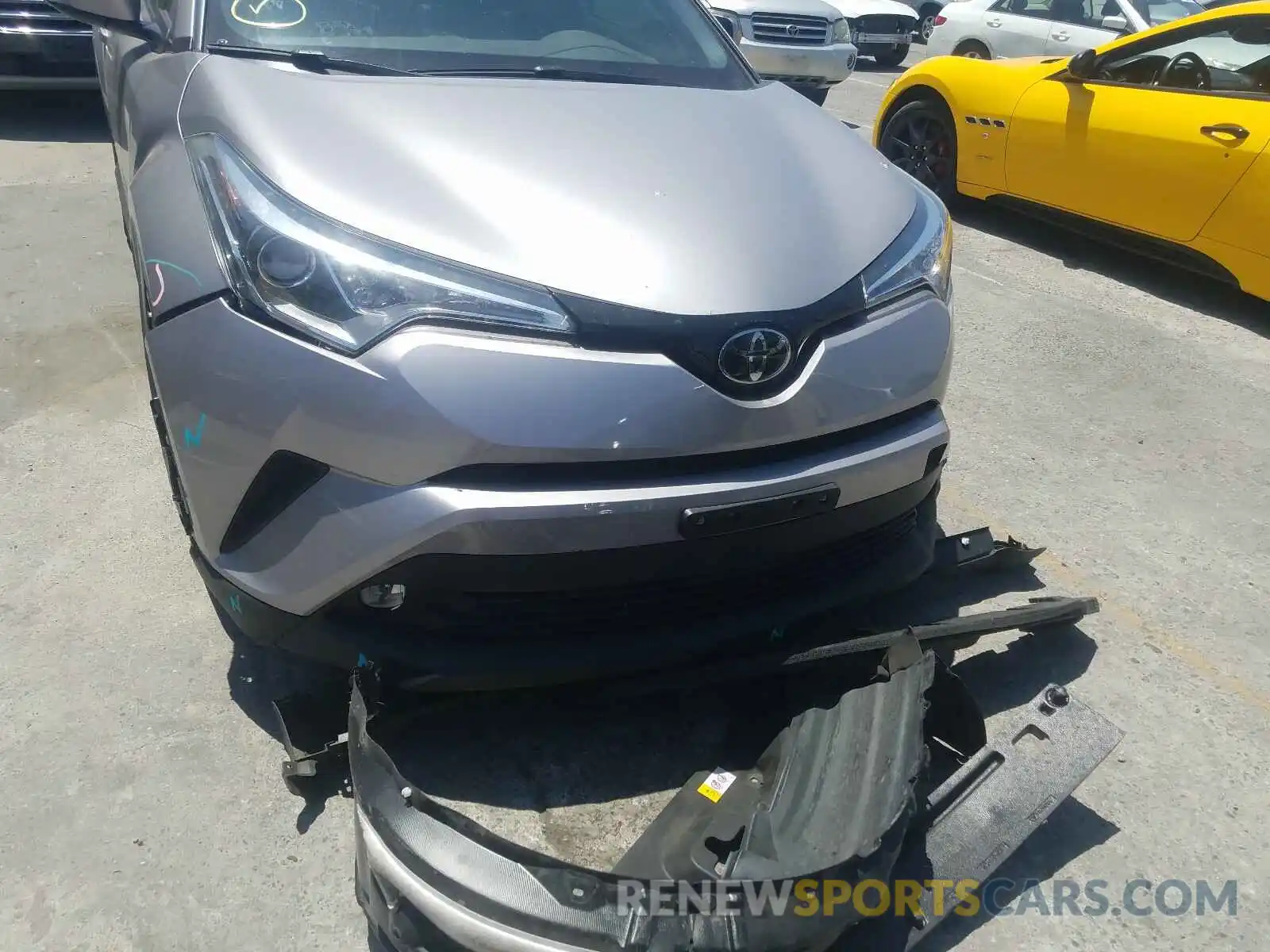 9 Photograph of a damaged car JTNKHMBX5K1028730 TOYOTA C-HR 2019