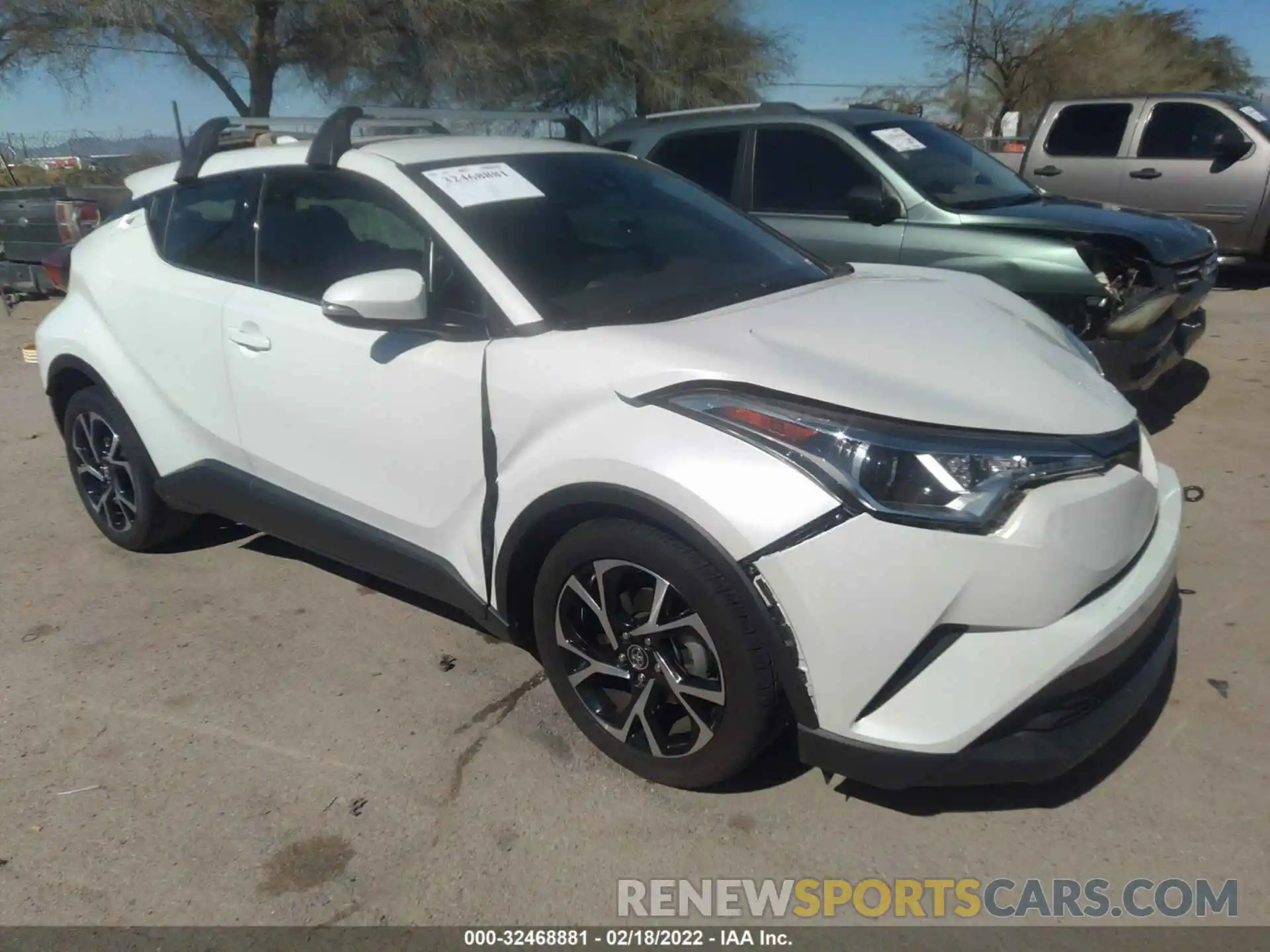 1 Photograph of a damaged car JTNKHMBX5K1029120 TOYOTA C-HR 2019