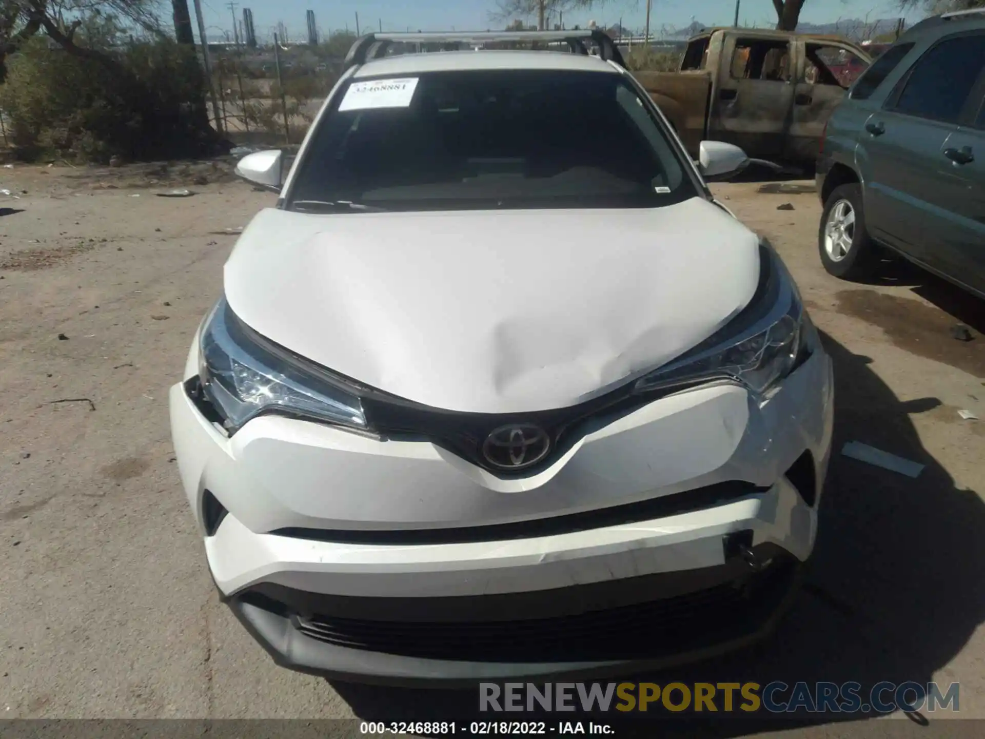 6 Photograph of a damaged car JTNKHMBX5K1029120 TOYOTA C-HR 2019