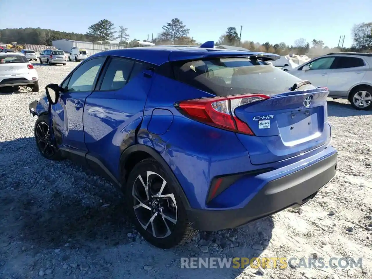 3 Photograph of a damaged car JTNKHMBX5K1029490 TOYOTA C-HR 2019