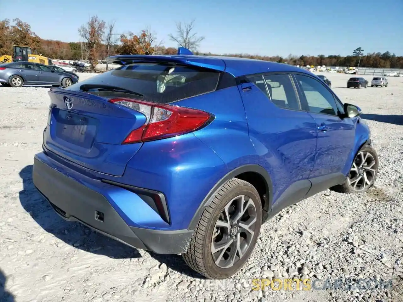 4 Photograph of a damaged car JTNKHMBX5K1029490 TOYOTA C-HR 2019