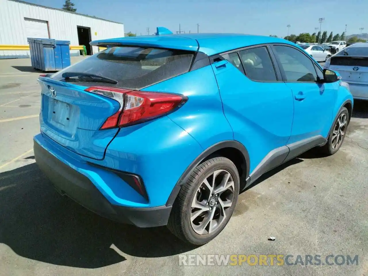 4 Photograph of a damaged car JTNKHMBX5K1031191 TOYOTA C-HR 2019