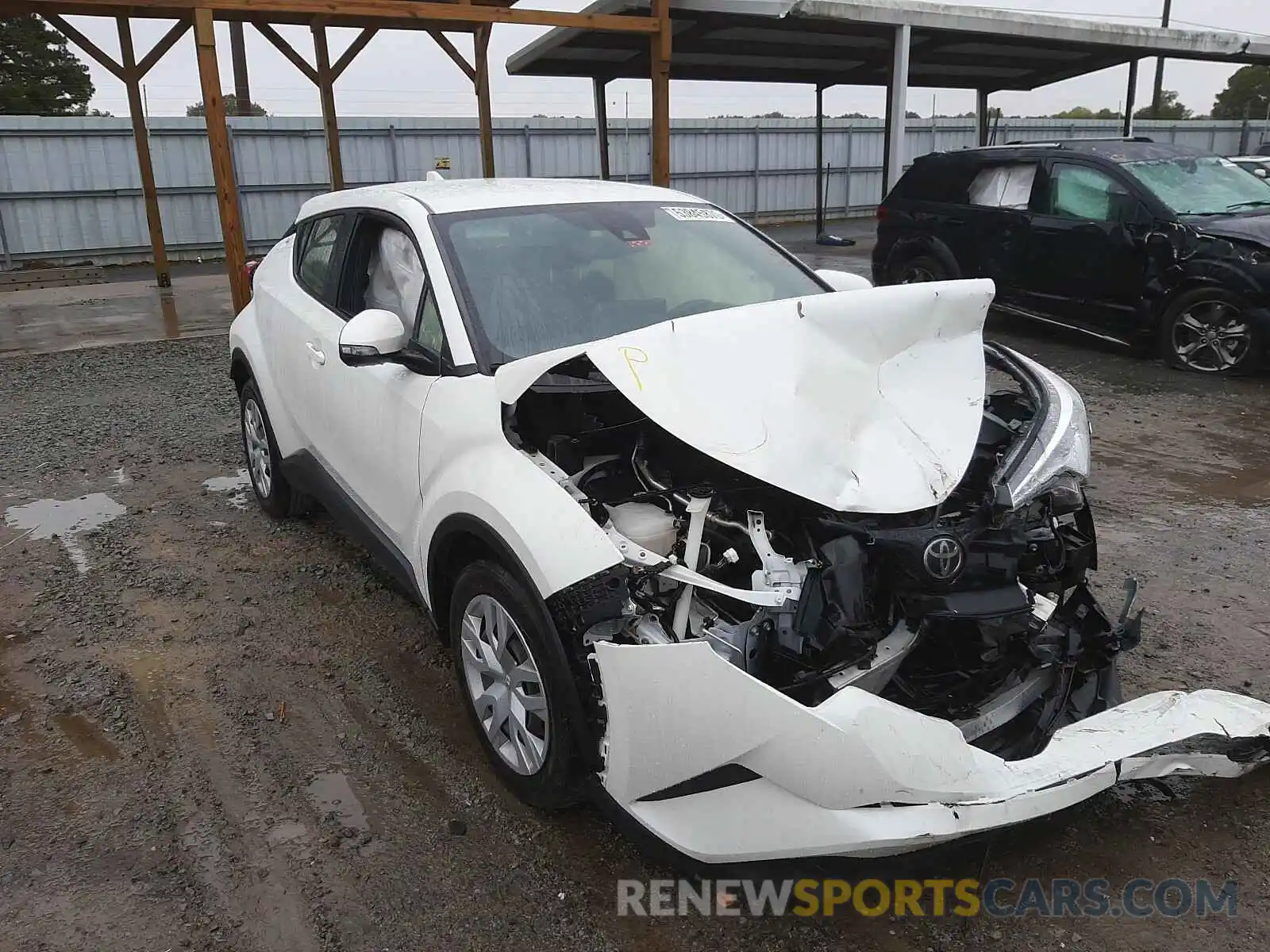 1 Photograph of a damaged car JTNKHMBX5K1032387 TOYOTA C-HR 2019