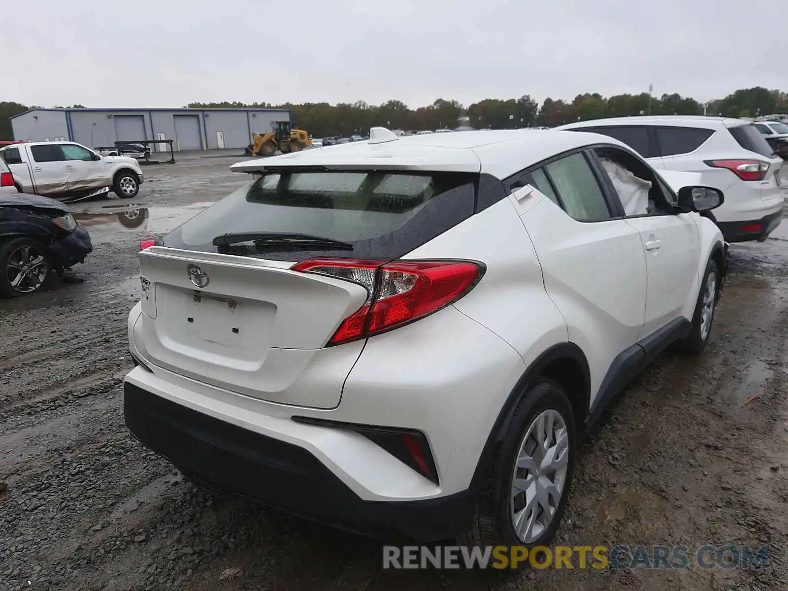 4 Photograph of a damaged car JTNKHMBX5K1032387 TOYOTA C-HR 2019