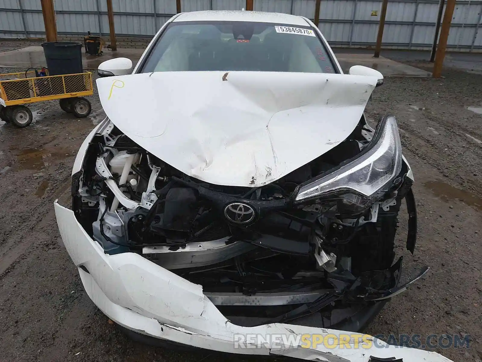 7 Photograph of a damaged car JTNKHMBX5K1032387 TOYOTA C-HR 2019