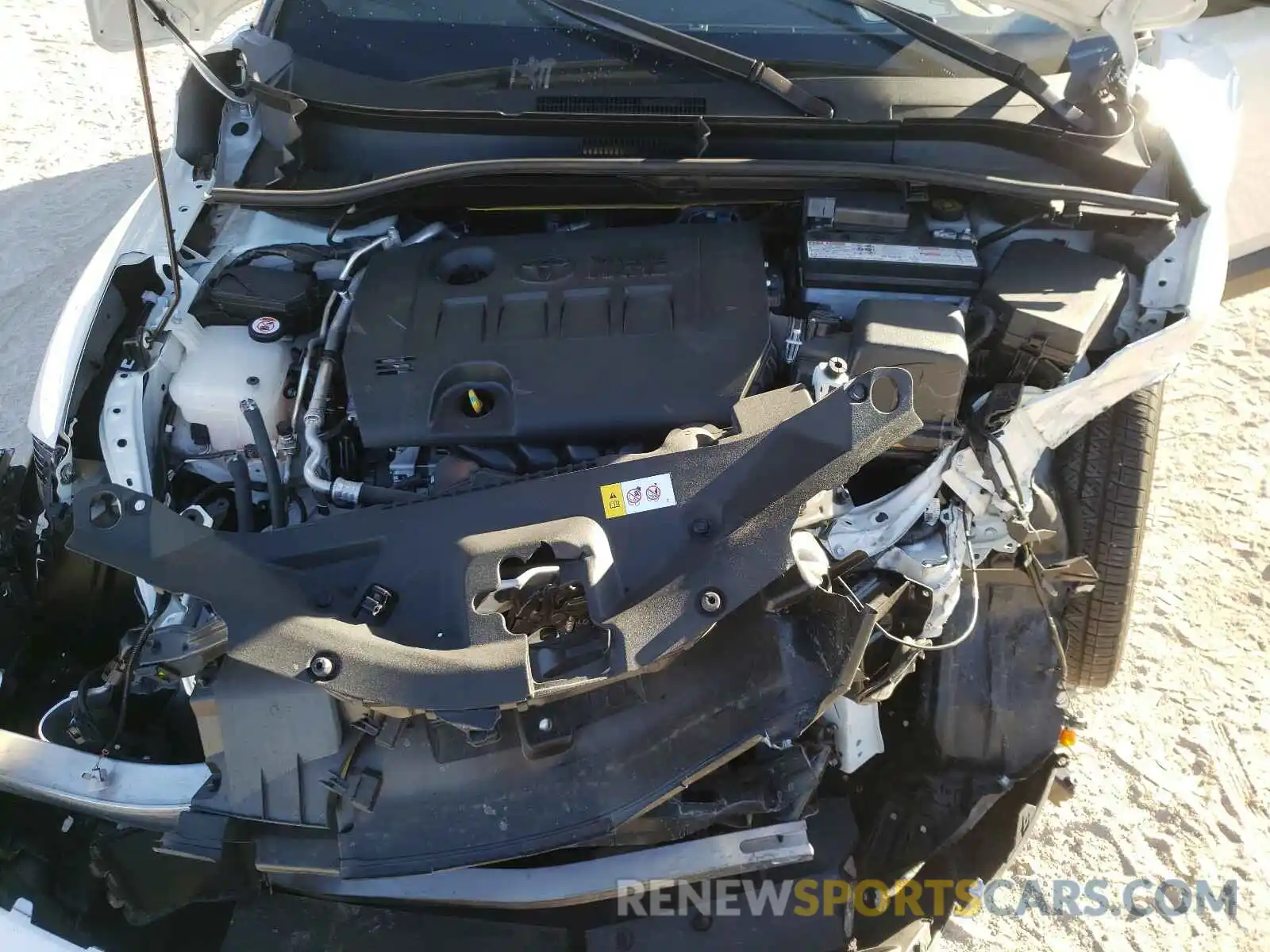 7 Photograph of a damaged car JTNKHMBX5K1032597 TOYOTA C-HR 2019