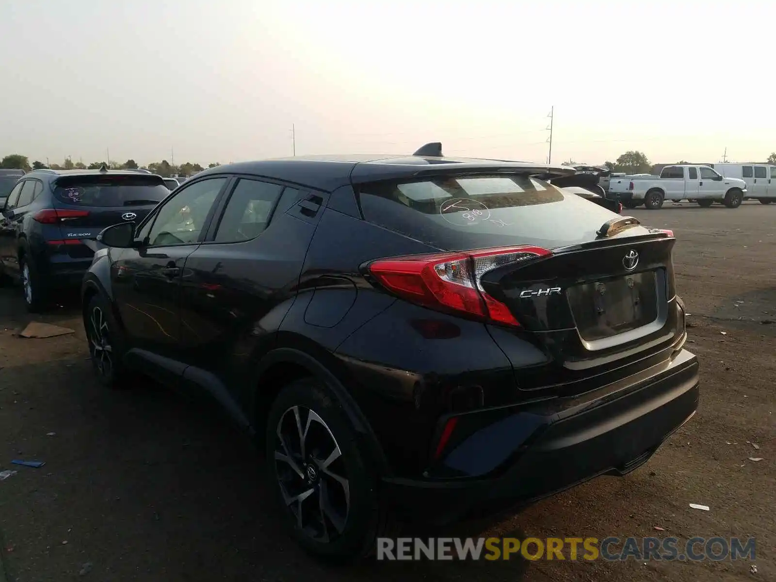 3 Photograph of a damaged car JTNKHMBX5K1032938 TOYOTA C-HR 2019