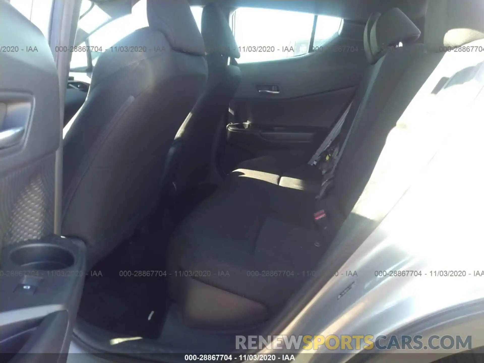 8 Photograph of a damaged car JTNKHMBX5K1033040 TOYOTA C-HR 2019