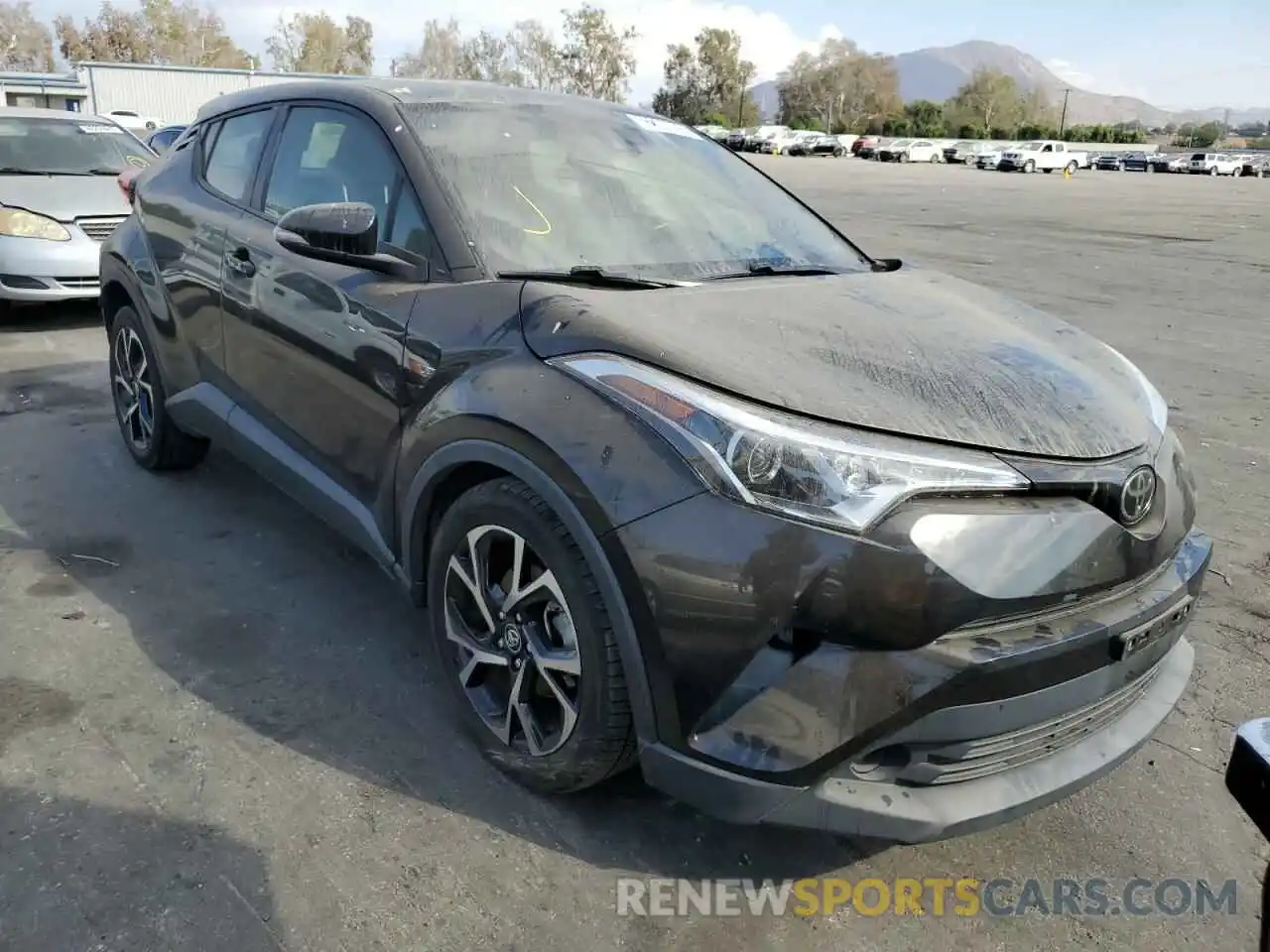 1 Photograph of a damaged car JTNKHMBX5K1033166 TOYOTA C-HR 2019