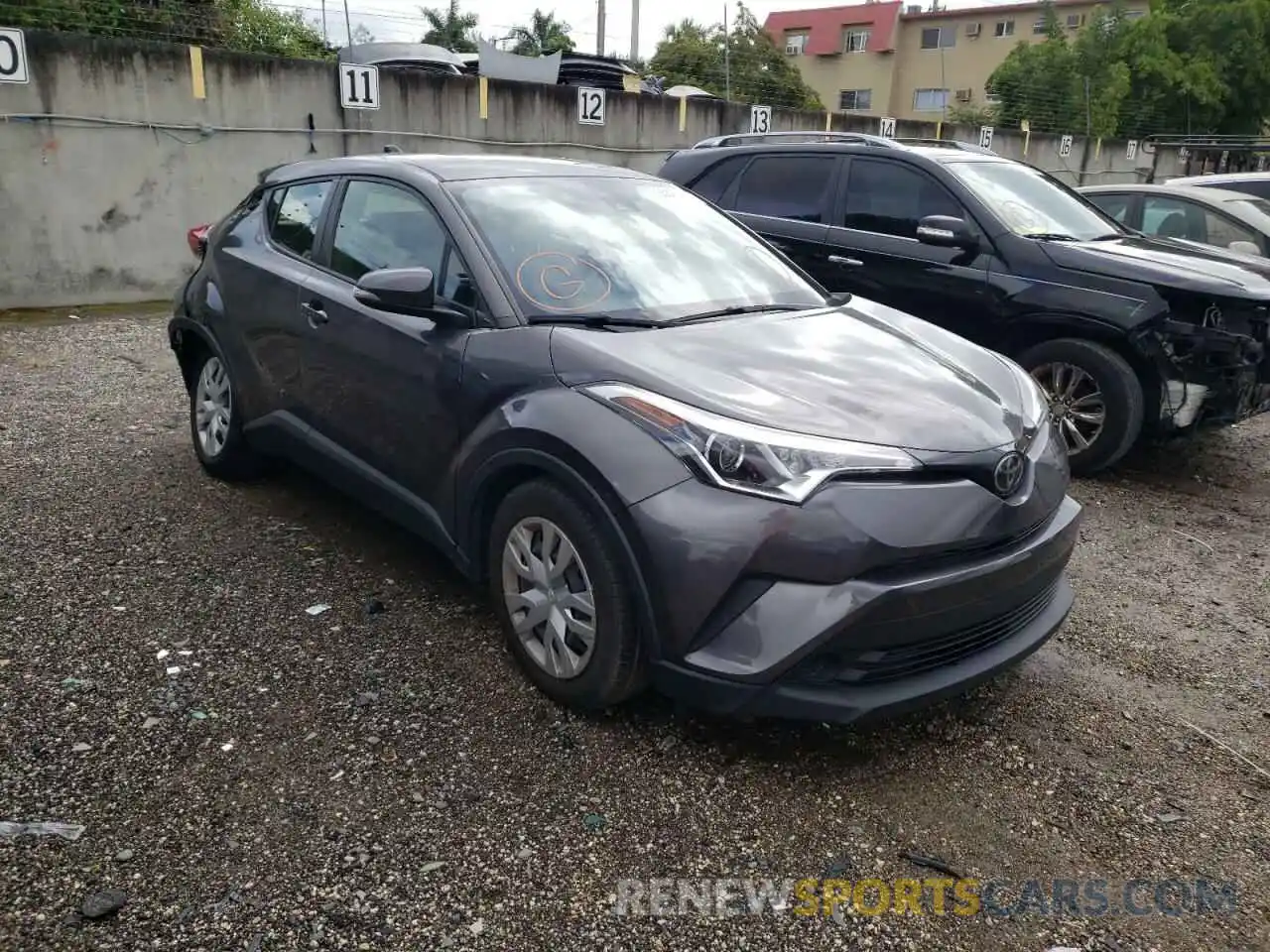 1 Фотография поврежденного автомобиля JTNKHMBX5K1035435 TOYOTA C-HR 2019