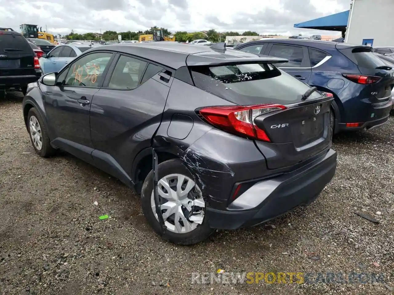 3 Photograph of a damaged car JTNKHMBX5K1035435 TOYOTA C-HR 2019