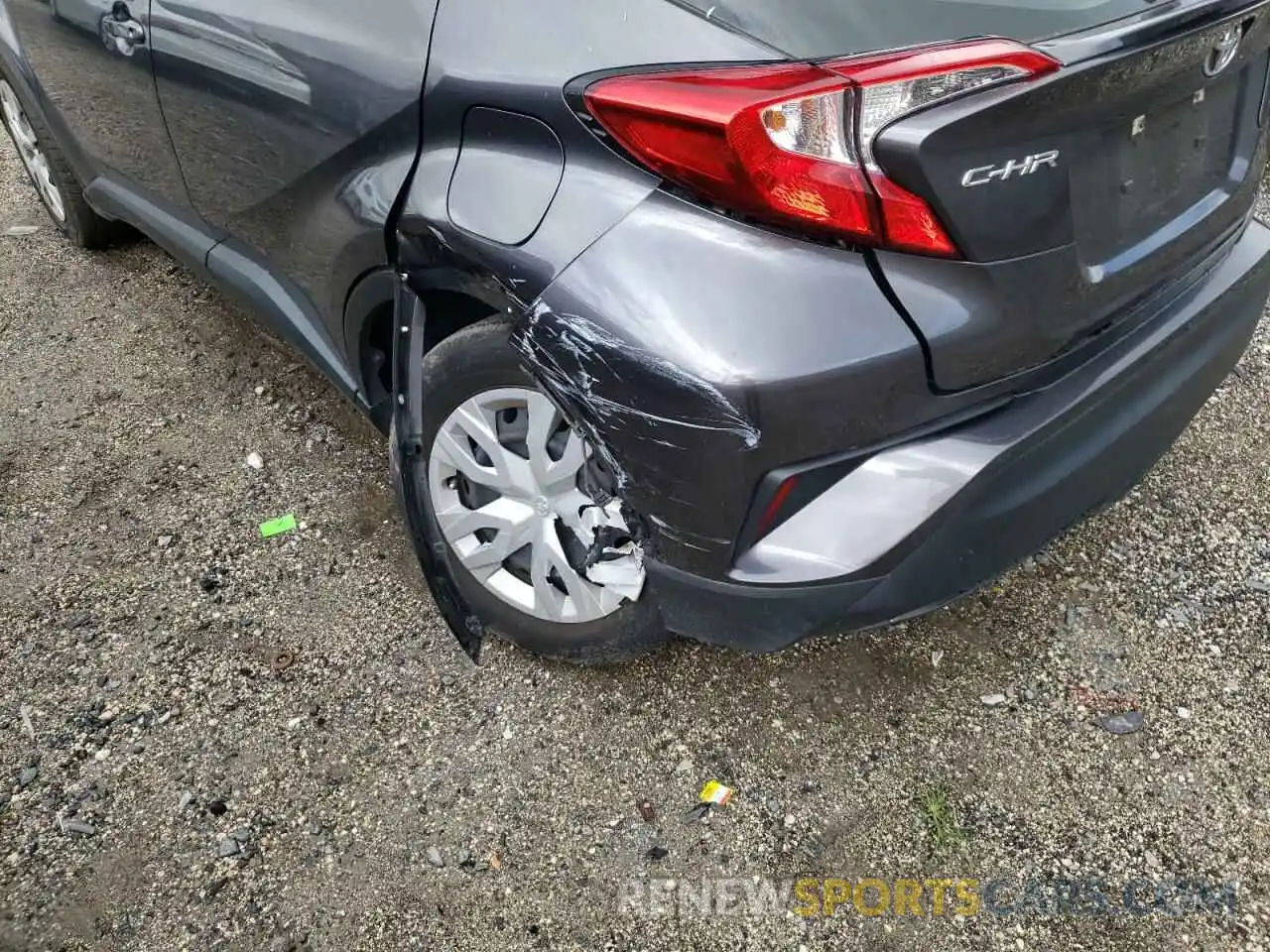 9 Photograph of a damaged car JTNKHMBX5K1035435 TOYOTA C-HR 2019