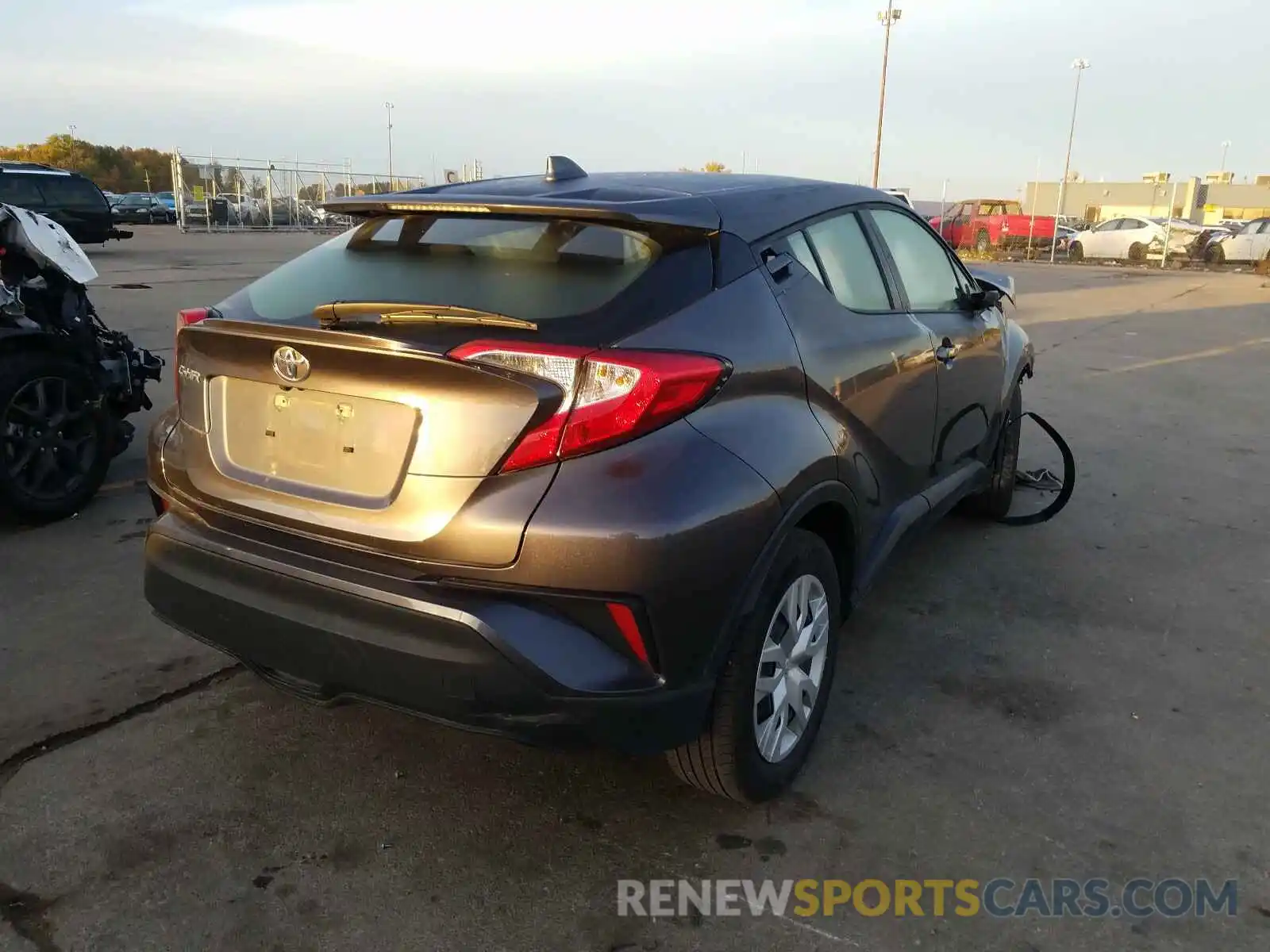 4 Photograph of a damaged car JTNKHMBX5K1035774 TOYOTA C-HR 2019