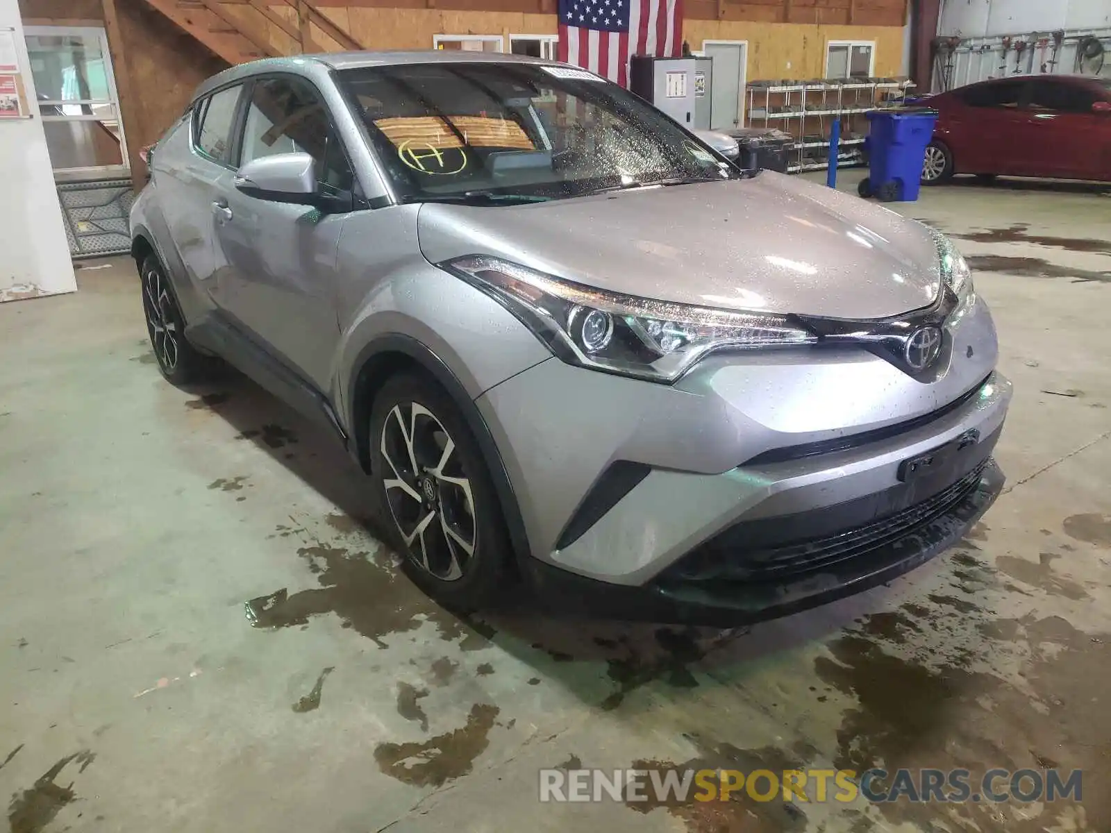 1 Photograph of a damaged car JTNKHMBX5K1036150 TOYOTA C-HR 2019