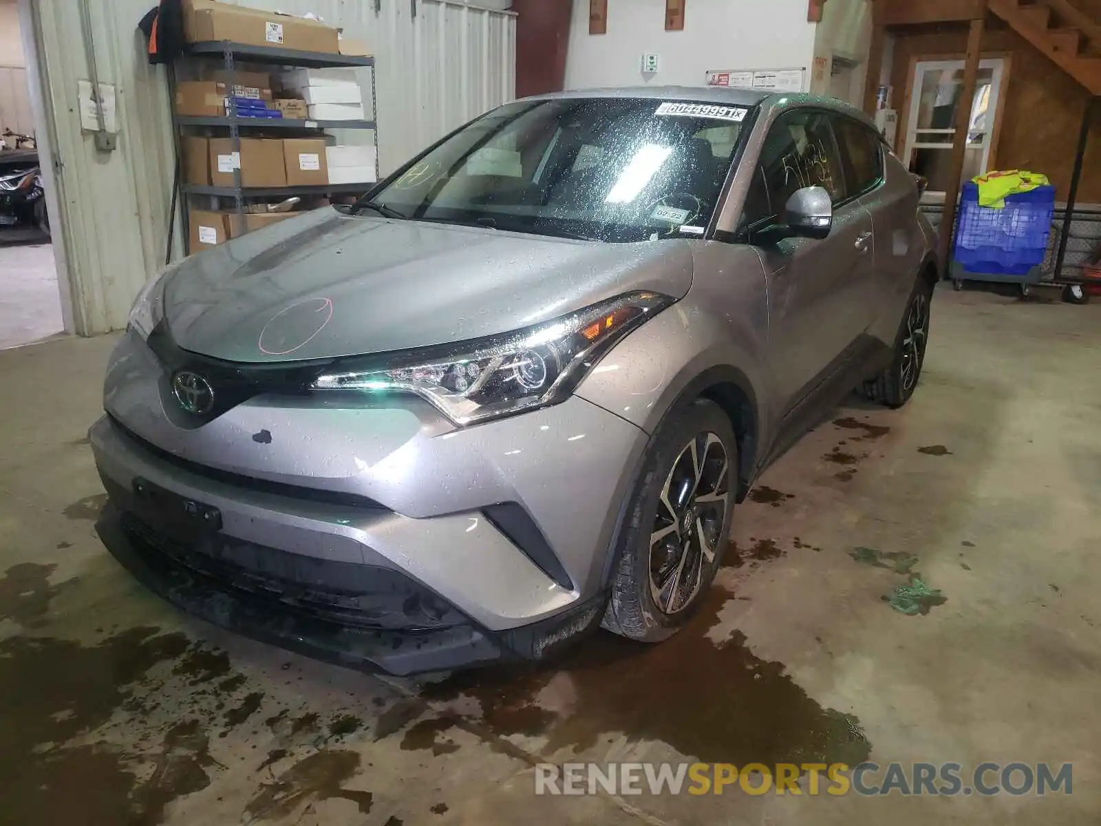 2 Photograph of a damaged car JTNKHMBX5K1036150 TOYOTA C-HR 2019