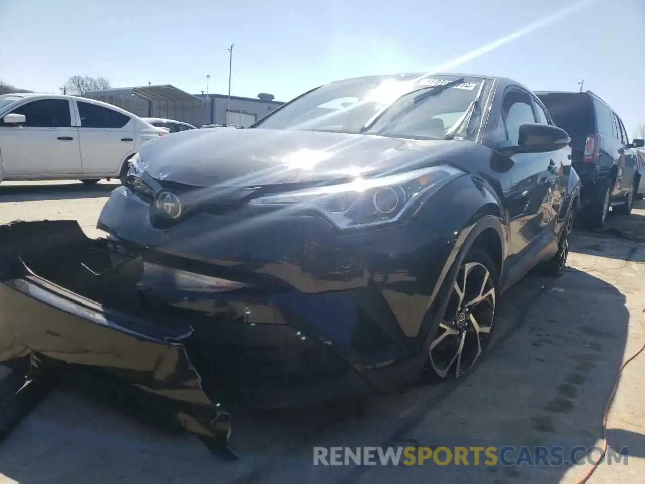 2 Photograph of a damaged car JTNKHMBX5K1036875 TOYOTA C-HR 2019