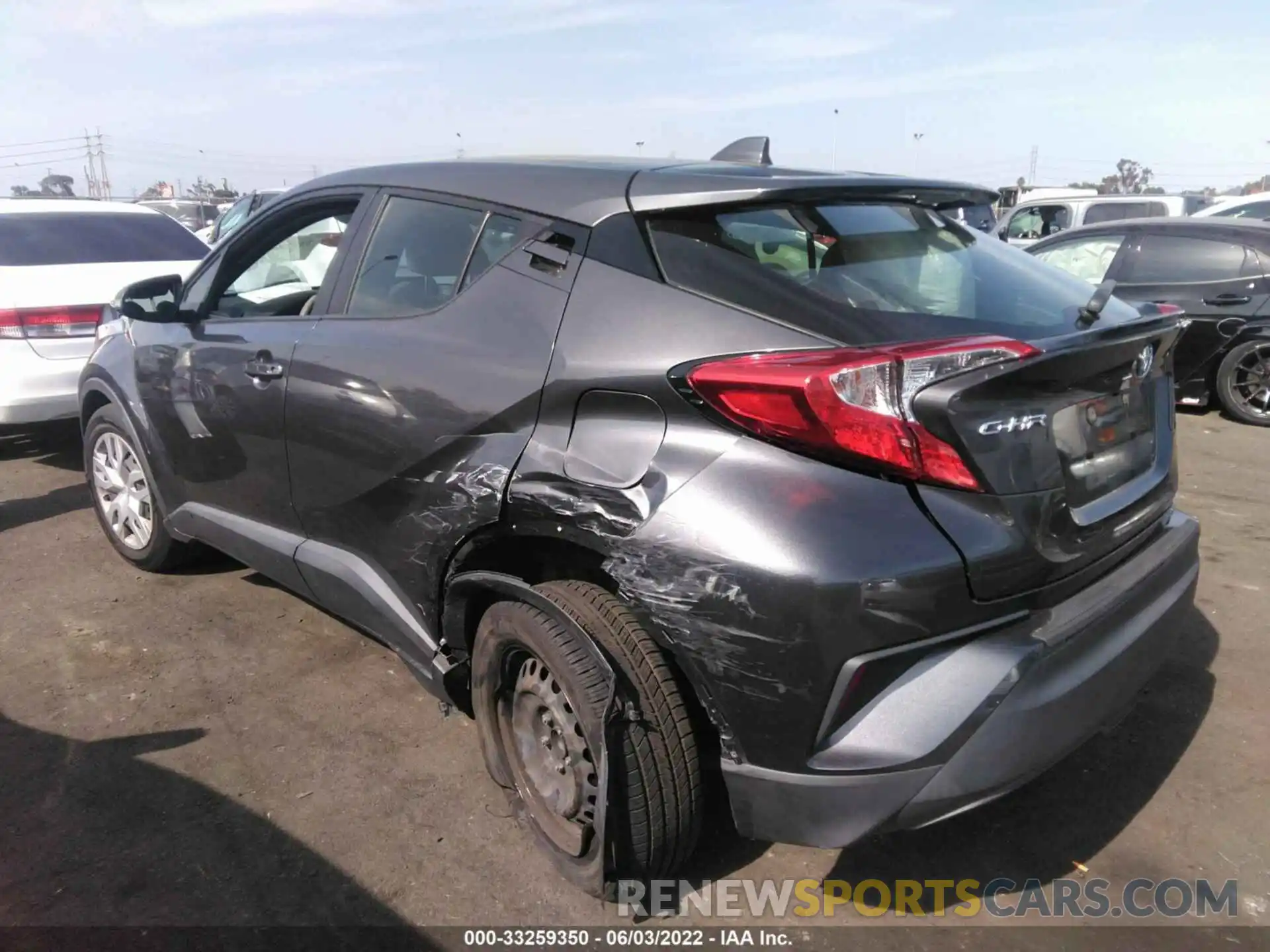 3 Photograph of a damaged car JTNKHMBX5K1036908 TOYOTA C-HR 2019